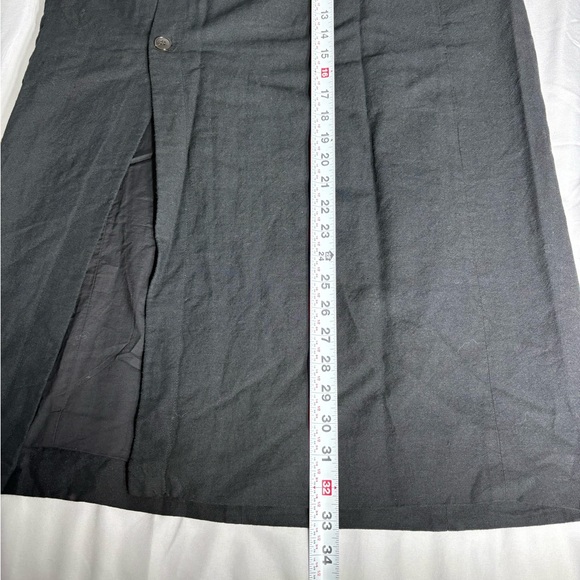 Madewell Black Button-Front Midi Skirt - Picture 7 of 11